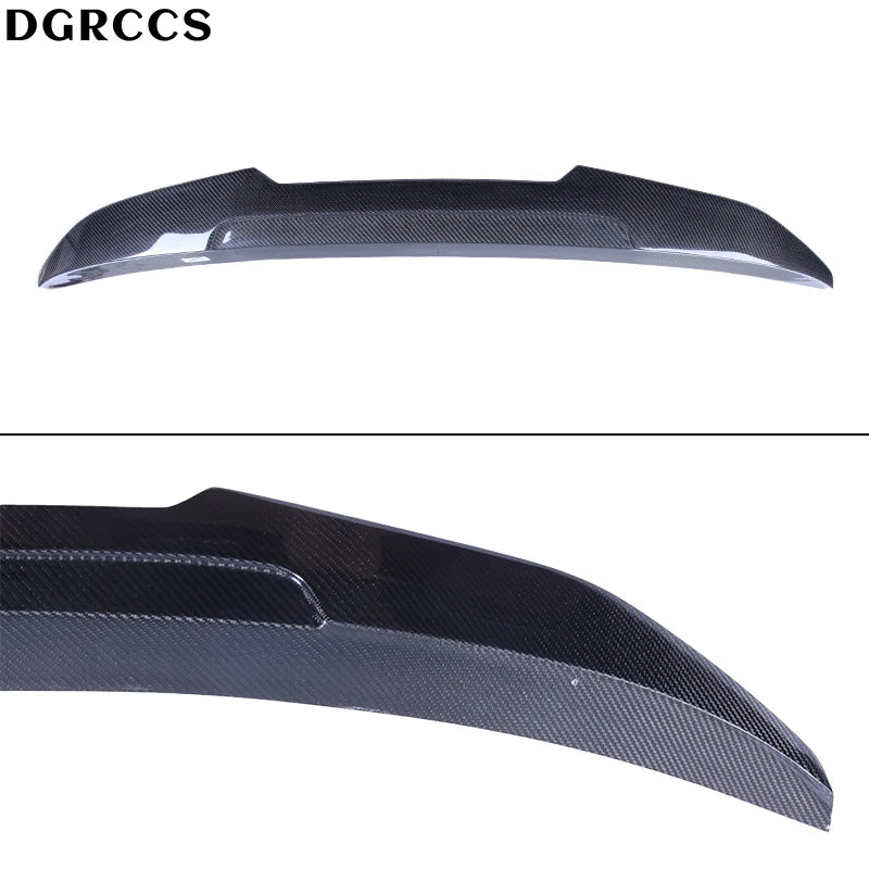 OriginalFor BMW 4 Series F36 430 435 440 4Door Cran Coupe P Forged Carbon Fiber Non Perforated Rear Spoiler Trunk 2014-2019