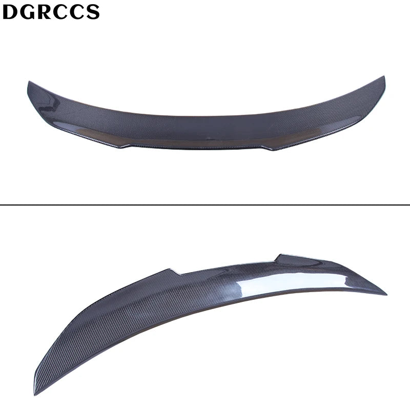 OriginalFor BMW 4 Series F36 430 435 440 4Door Cran Coupe P Forged Carbon Fiber Non Perforated Rear Spoiler Trunk 2014-2019