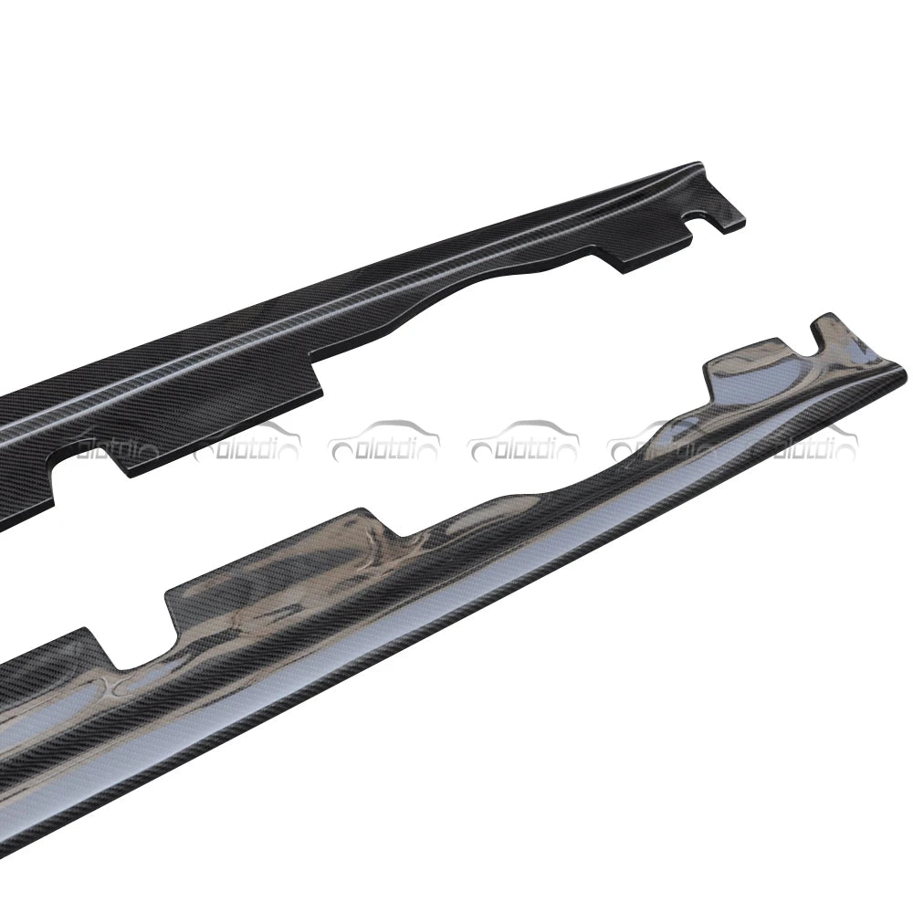 Carbon Fiber Bumper Side Skirts E Style Auto Body Kits for BMW 3 Series E92 E93 M3 2008-2013