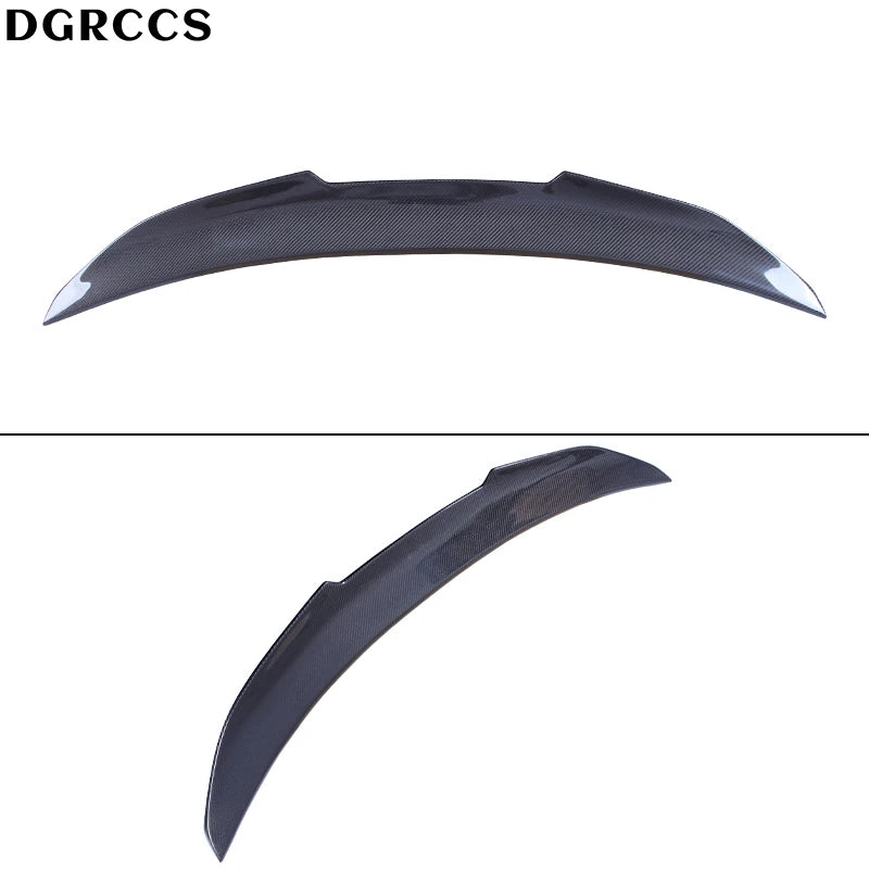 OriginalFor BMW 4 Series F36 430 435 440 4Door Cran Coupe P Forged Carbon Fiber Non Perforated Rear Spoiler Trunk 2014-2019