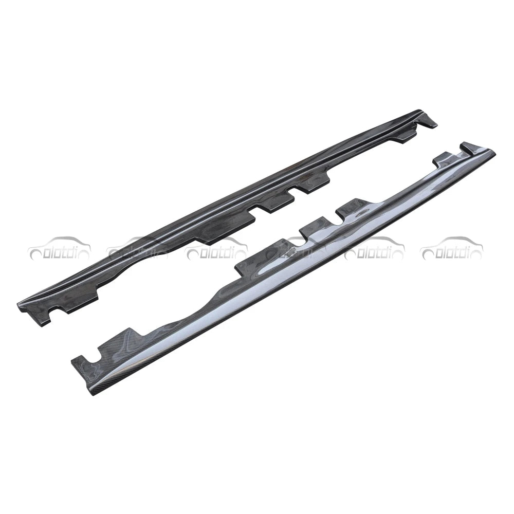 Carbon Fiber Bumper Side Skirts E Style Auto Body Kits for BMW 3 Series E92 E93 M3 2008-2013