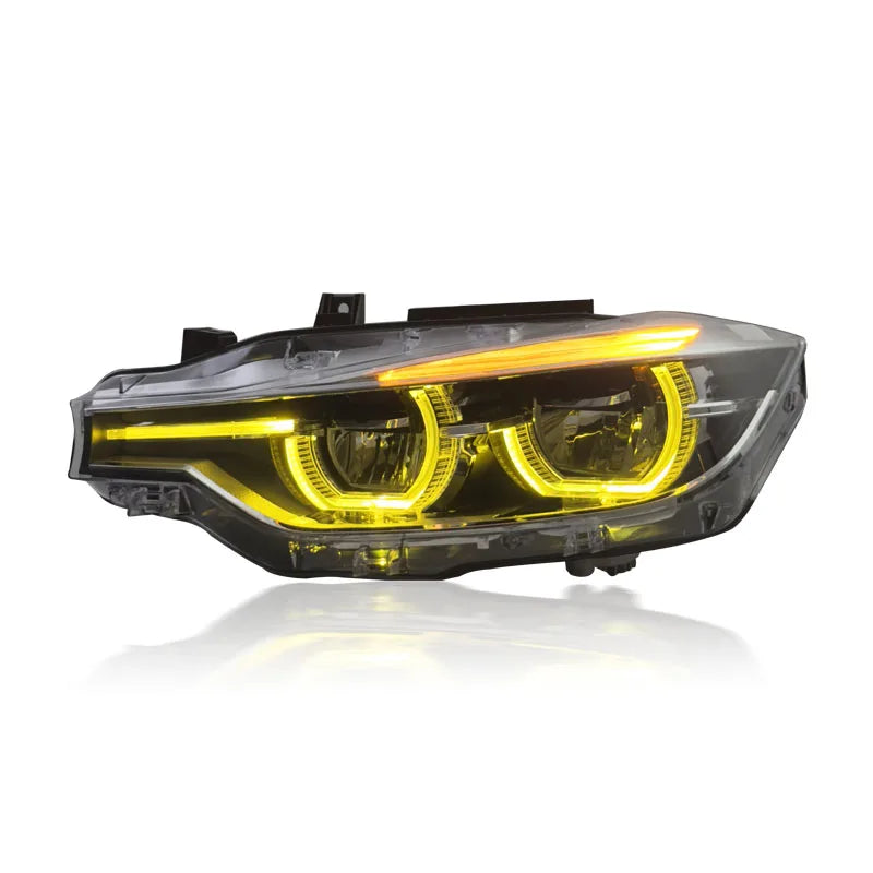 LED Headlights for BMW 3 Series F31 F30 F35 Dual-Color Head Lights 2012-2018 Plug and Play LED Headlamp