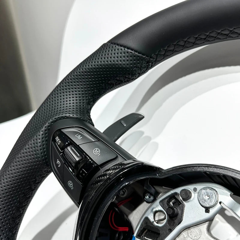 D-shaped Steering Wheel Suitable for BMW F Series 3 Series 5 Series F01 F02 F04 F06 F10 F11 F12 F20 F22 F28 F46 F30 F80 F18 F40