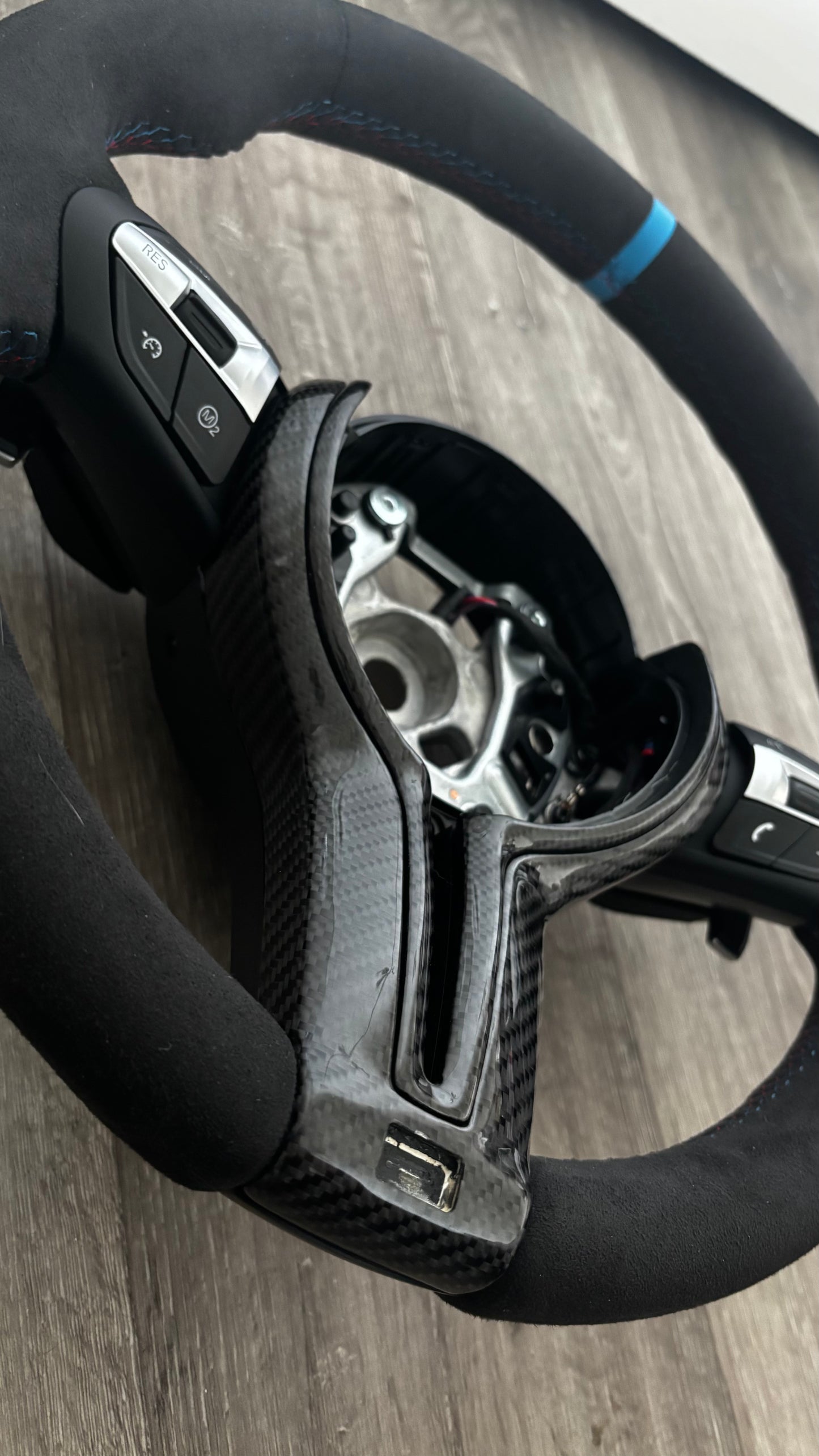 F3X/F8X Alcantara W/ Carbon Fiber Trim