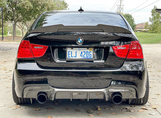 E90 Rear Diffuser Upgraded Real Carbon Fiber Diffuser for BMW E90 3 series