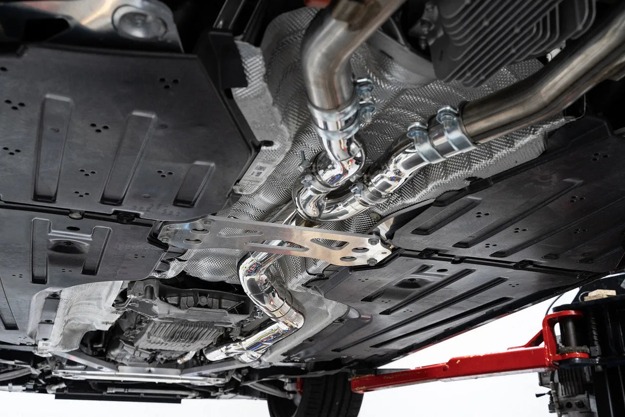 Performance for 2020-2025 BMW M3 M4 G80 G82 G83 S58 3.0T SUS304 Midpipe  3.5'' 4" Equal Length Single Modular With Resonator