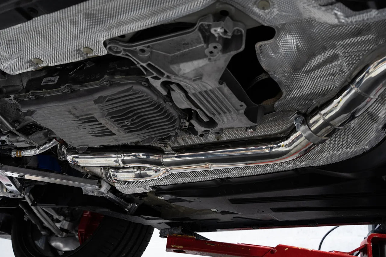 Performance for 2020-2025 BMW M3 M4 G80 G82 G83 S58 3.0T SUS304 Midpipe  3.5'' 4" Equal Length Single Modular With Resonator