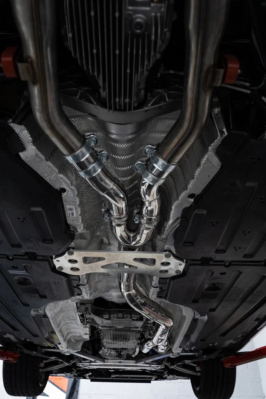 Performance for 2020-2025 BMW M3 M4 G80 G82 G83 S58 3.0T SUS304 Midpipe  3.5'' 4" Equal Length Single Modular With Resonator