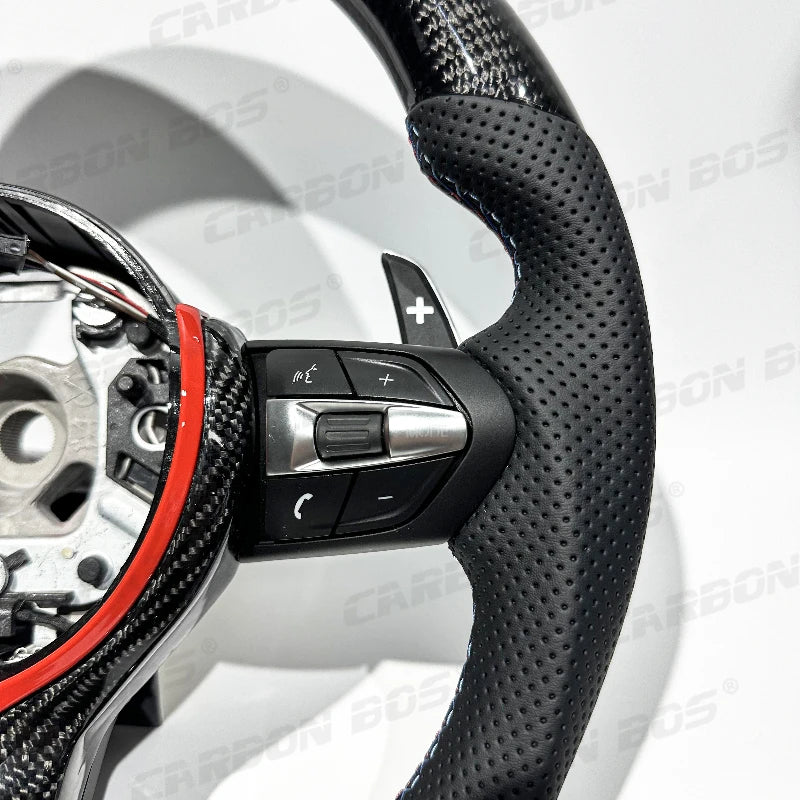 BMW F80 F10 F12 F15 F20 F22 F30 F31 F32 F33 F36 M3 Sports Genuine Leather Steering Wheels