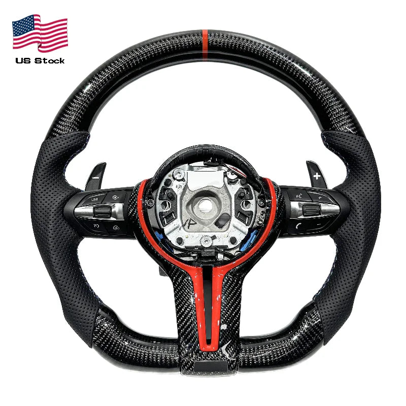 BMW F80 F10 F12 F15 F20 F22 F30 F31 F32 F33 F36 M3 Sports Genuine Leather Steering Wheels