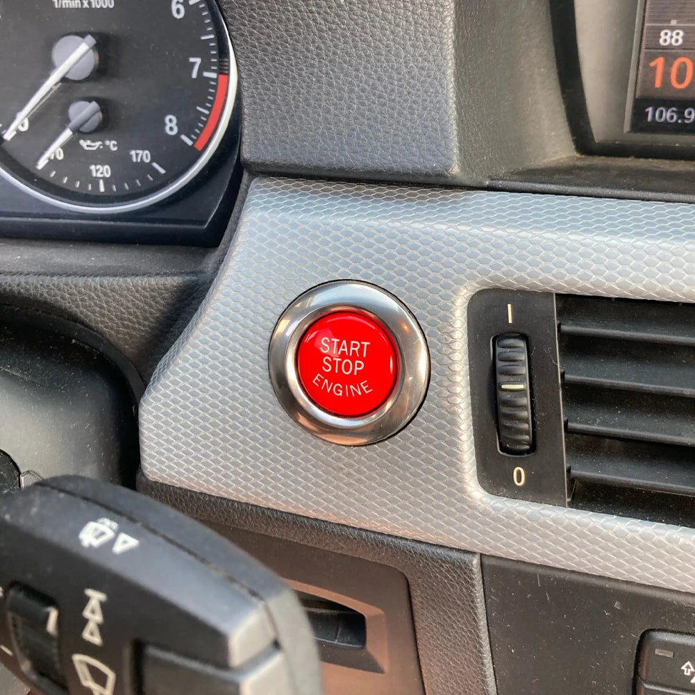 Car Engine START Button Replace Cover STOP Switch for BMW E87 E60 E83 E84 E89 for BMW E90 E91 E92 E93 Car Accessories