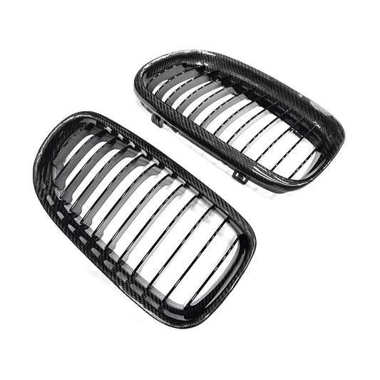 E90 Lci Replacement Carbon Fiber Grills Front Bumper for BMW 3 Series E90 2009-2012