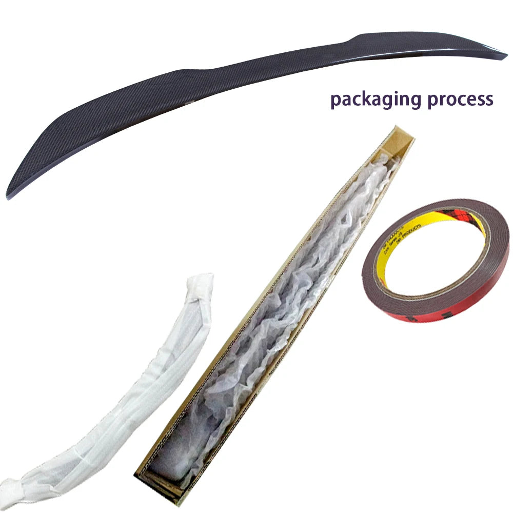 For BMW 3 Series G20 G28&M3 G80 DA Style Carbon Fiber Rear Spoiler Trunk Wing 2018-2025