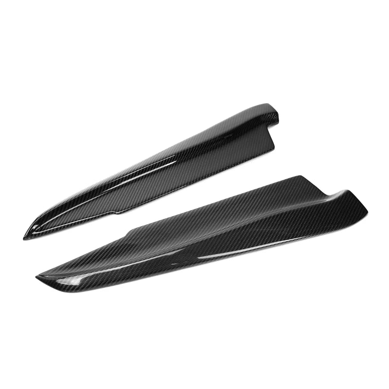 For BMW E90 E91 E92 E93 M3 Carbon Fiber Rear Bumper Lip Splitter Winglet Apron