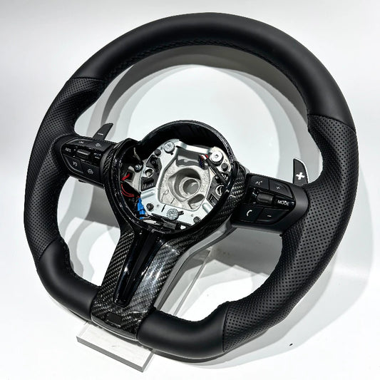 D-shaped Steering Wheel Suitable for BMW F Series 3 Series 5 Series F01 F02 F04 F06 F10 F11 F12 F20 F22 F28 F46 F30 F80 F18 F40