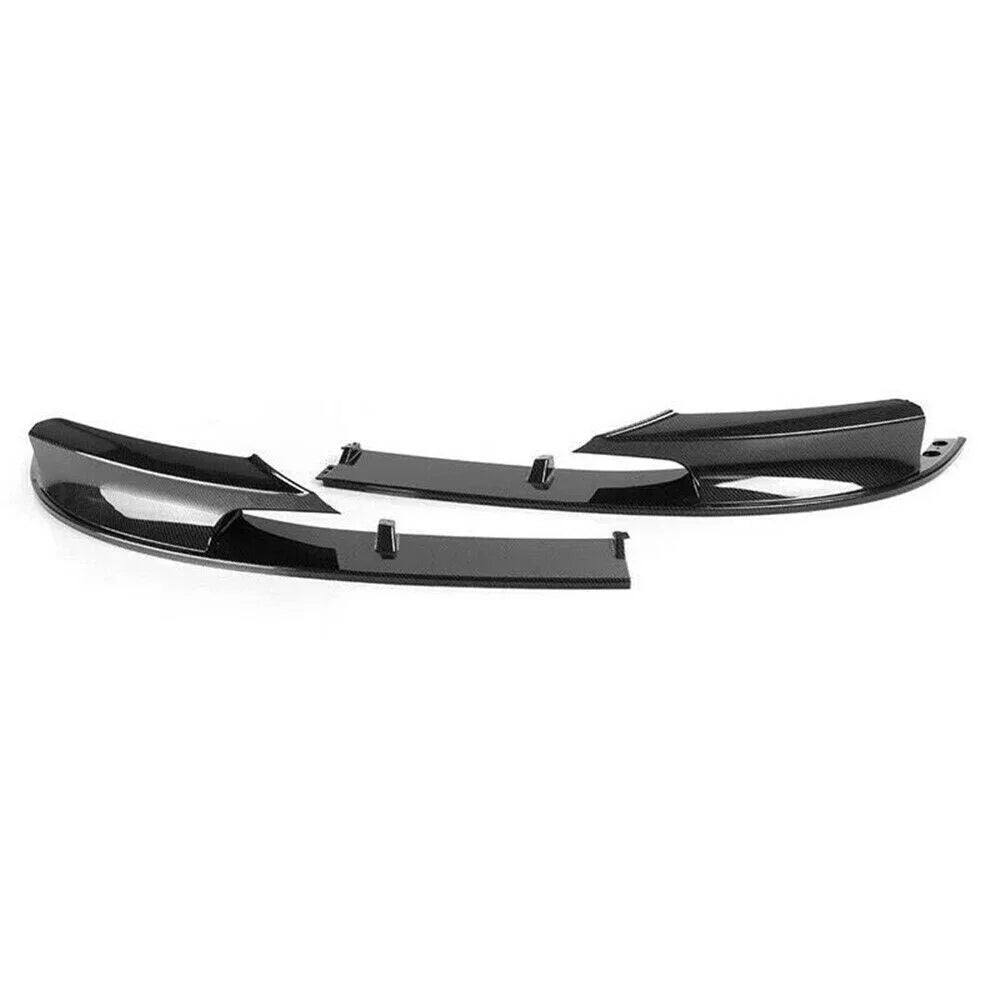 Front Bumper Spoiler Lip for 2012-2018 BMW F30 3 Series M Sport Carbon Fiber