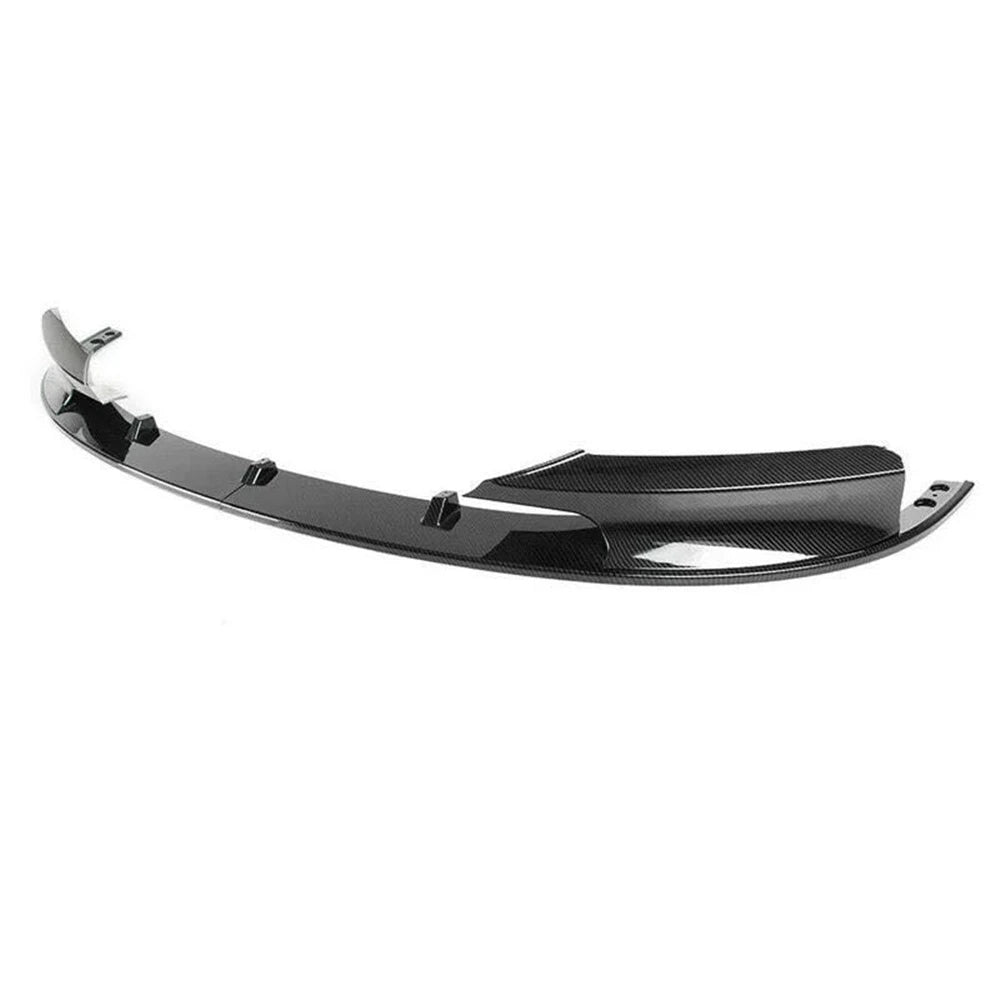 Front Bumper Spoiler Lip for 2012-2018 BMW F30 3 Series M Sport Carbon Fiber