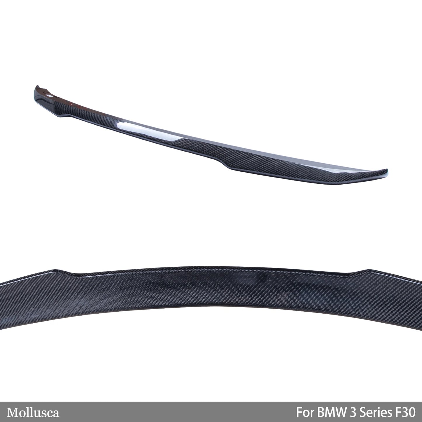 For BMW 3 Series F30/M3 F80 Sedan CS Style Carbon Fiber Rear Spoiler Trunk Wing 2011-2019