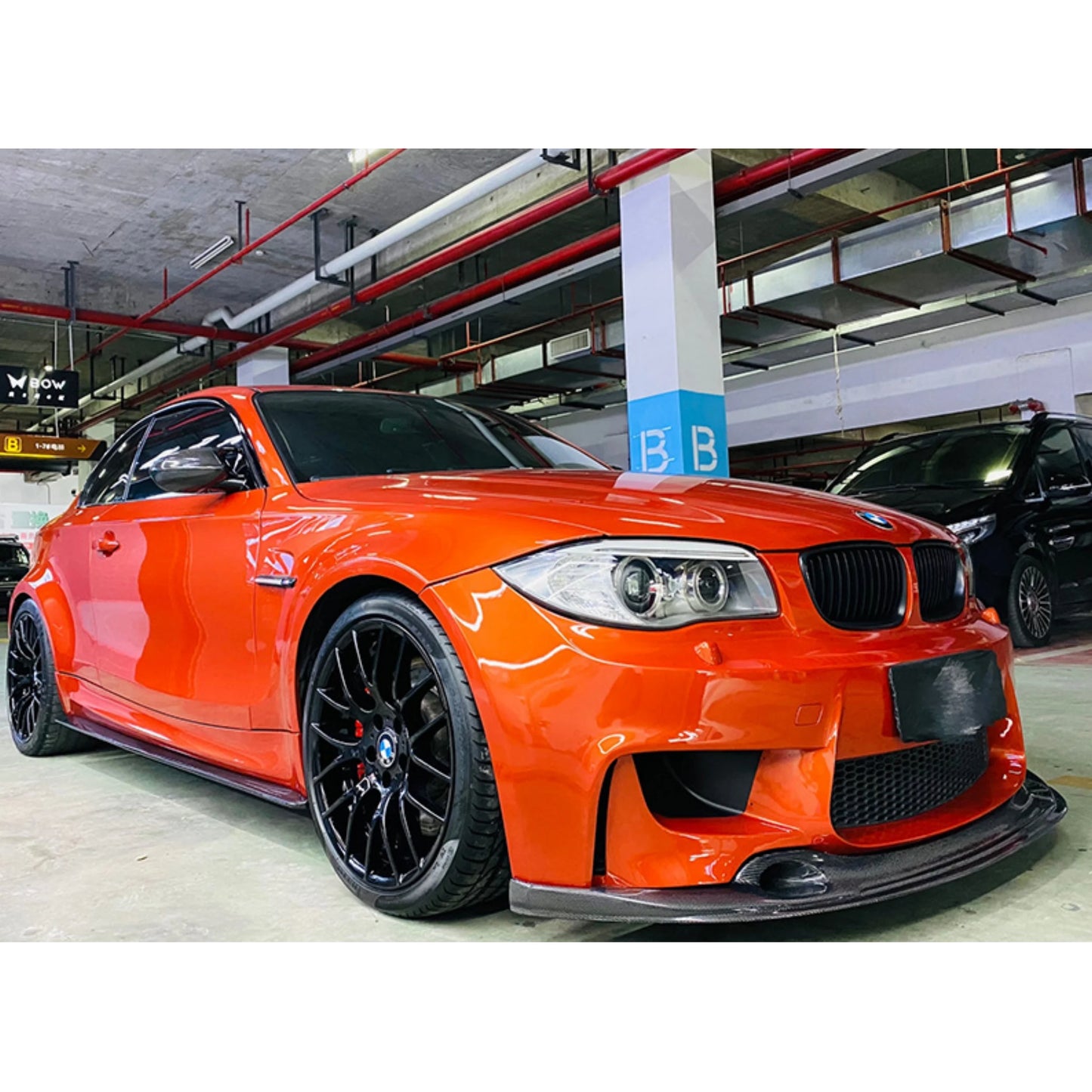 E82 M Sport RZ Carbon Fiber Splitter