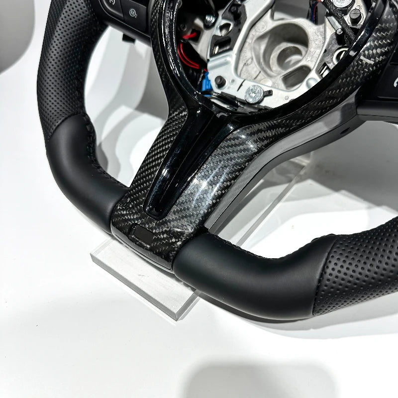 D-shaped Steering Wheel Suitable for BMW F Series 3 Series 5 Series F01 F02 F04 F06 F10 F11 F12 F20 F22 F28 F46 F30 F80 F18 F40