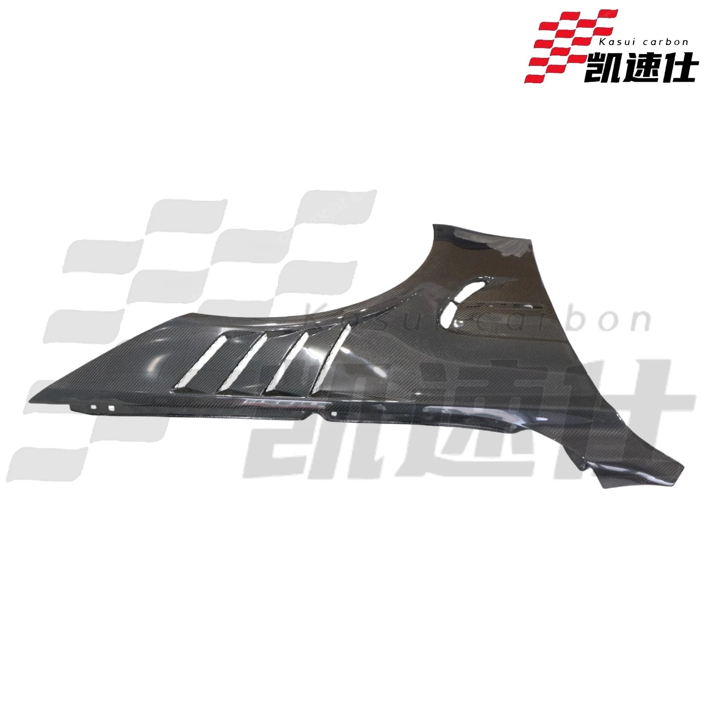 KSUI Style Carbon Fiber Front Fender for BMW F80 M3 F82 M4 2014- 2018 Front Bumper Side Fender Air Vented Mudguard Car Bodykit