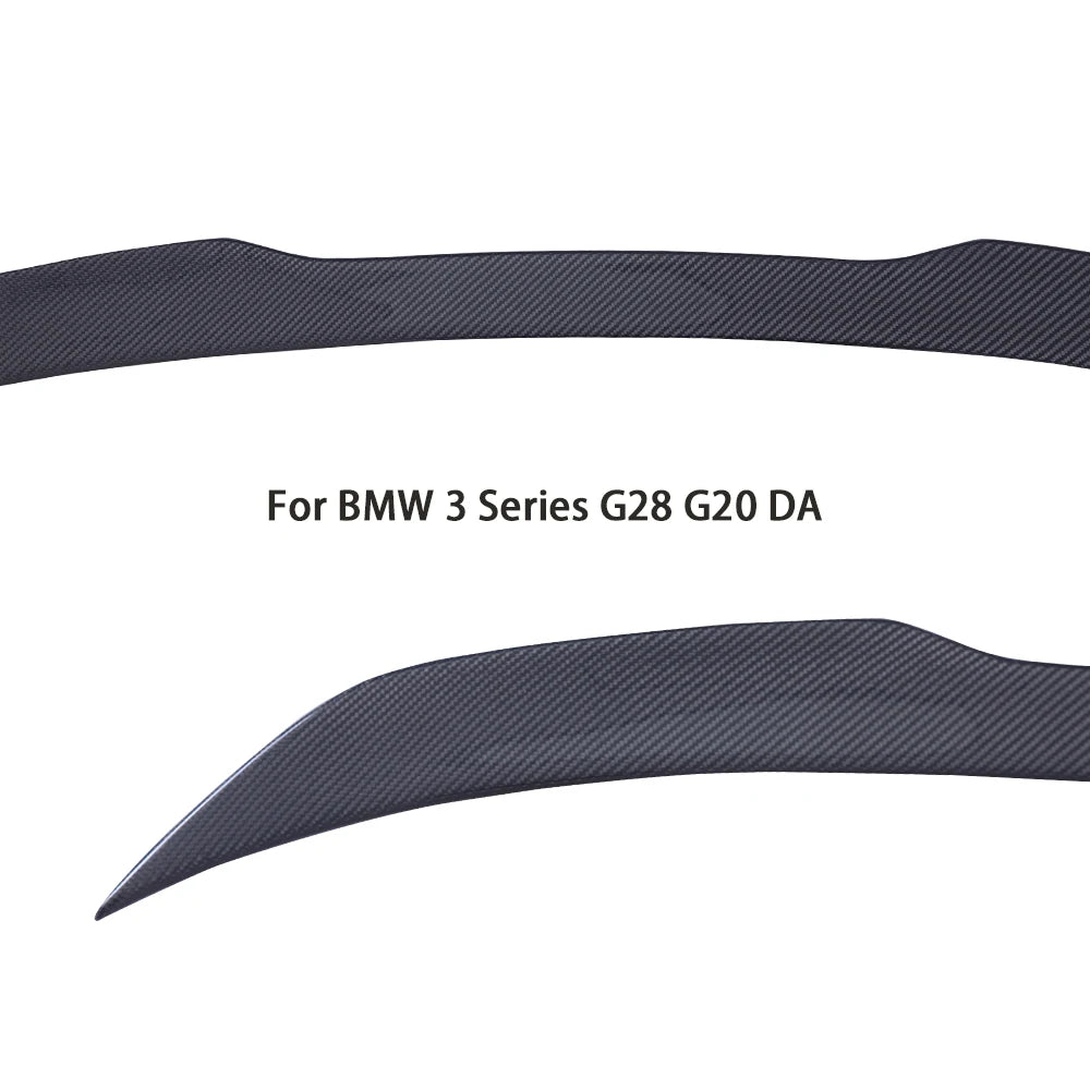 For BMW 3 Series G20 G28&M3 G80 DA Style Carbon Fiber Rear Spoiler Trunk Wing 2018-2025