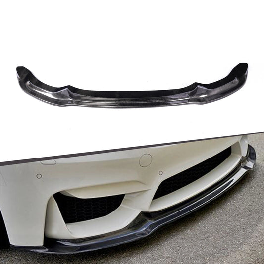 Body Kit Carbon Fiber V Style Front Bumper Lip Fit for Bmw F82