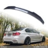 For BMW 3 Series F30/M3 F80 Sedan CS Style Carbon Fiber Rear Spoiler Trunk Wing 2011-2019