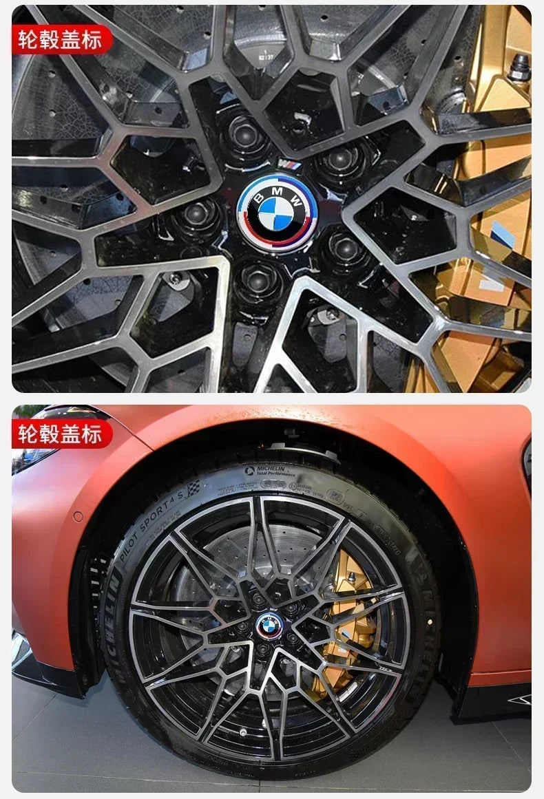 4Pcs 68/56mm Car Wheel Center Hub Cap Caps Emblem Logo For BMW X1 X3 X5 E90 E46 E60 F10 F30 F20 G20 E39 E92 G30 E87 E36 F11