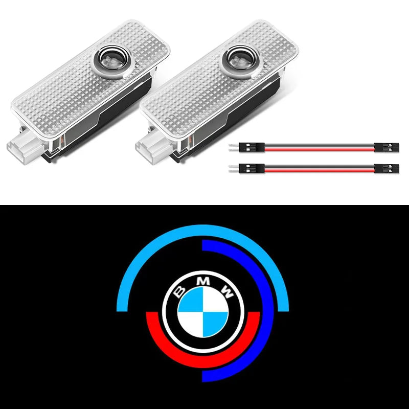 HD Led Welcome Light Car Door Projector Lamps For BMW E90 E91 E92 E93 E60 E61 F10 F07 E63 E64 F12 F13 G30 Accessories