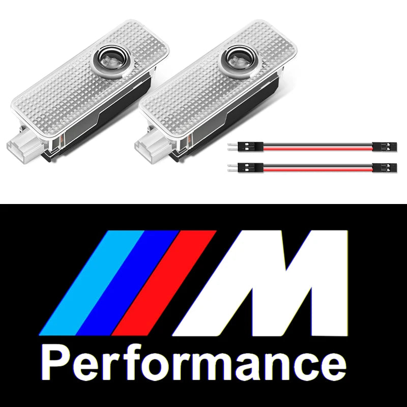 HD Led Welcome Light Car Door Projector Lamps For BMW E90 E91 E92 E93 E60 E61 F10 F07 E63 E64 F12 F13 G30 Accessories