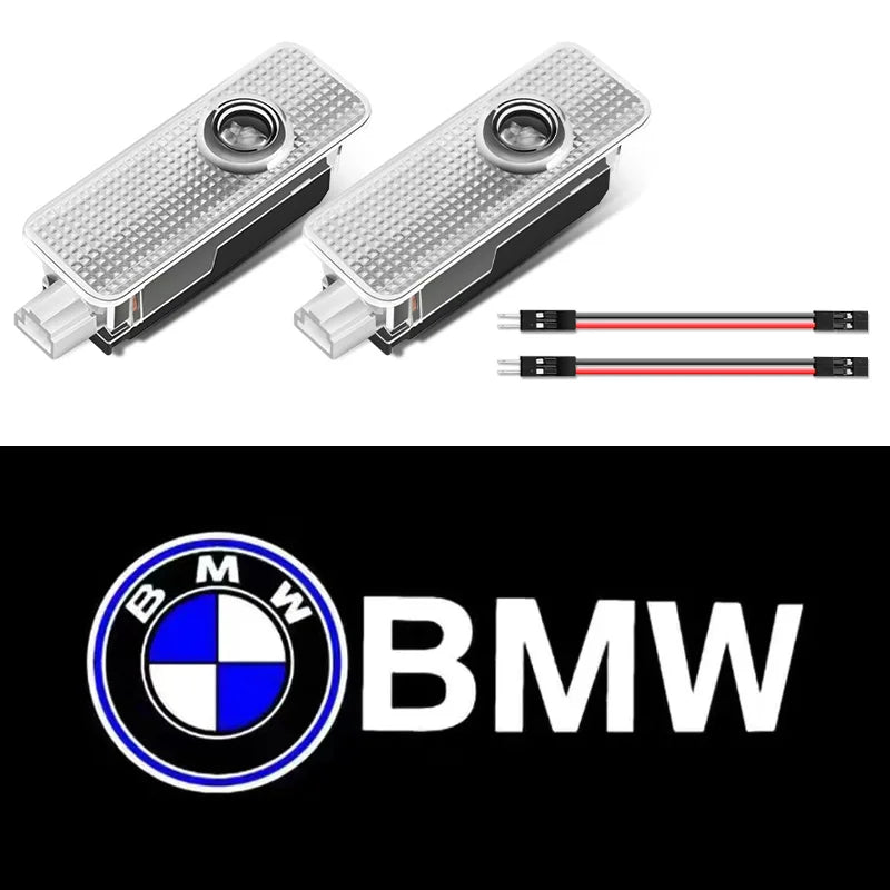 HD Led Welcome Light Car Door Projector Lamps For BMW E90 E91 E92 E93 E60 E61 F10 F07 E63 E64 F12 F13 G30 Accessories