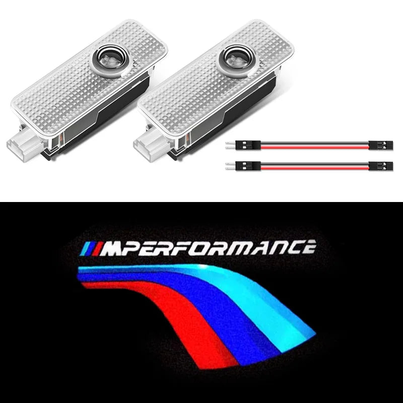 HD Led Welcome Light Car Door Projector Lamps For BMW E90 E91 E92 E93 E60 E61 F10 F07 E63 E64 F12 F13 G30 Accessories