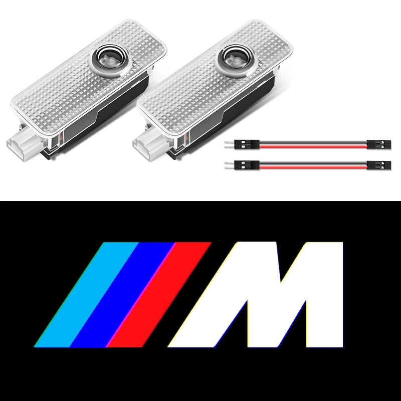 HD Led Welcome Light Car Door Projector Lamps For BMW E90 E91 E92 E93 E60 E61 F10 F07 E63 E64 F12 F13 G30 Accessories