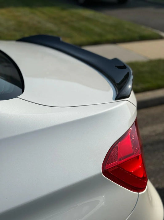 For BMW 3 Series F30/M3 F80 Sedan CS Style Carbon Fiber Rear Spoiler